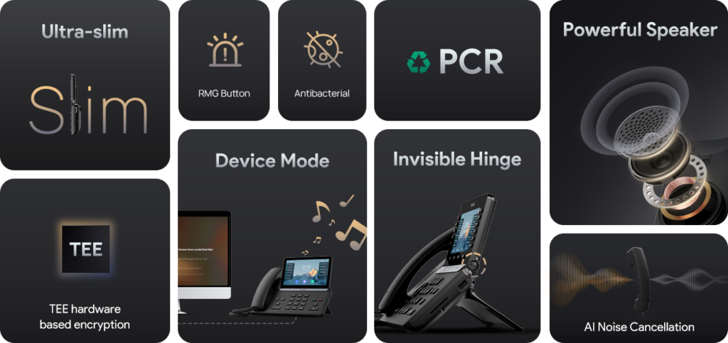Yealink T8 Features