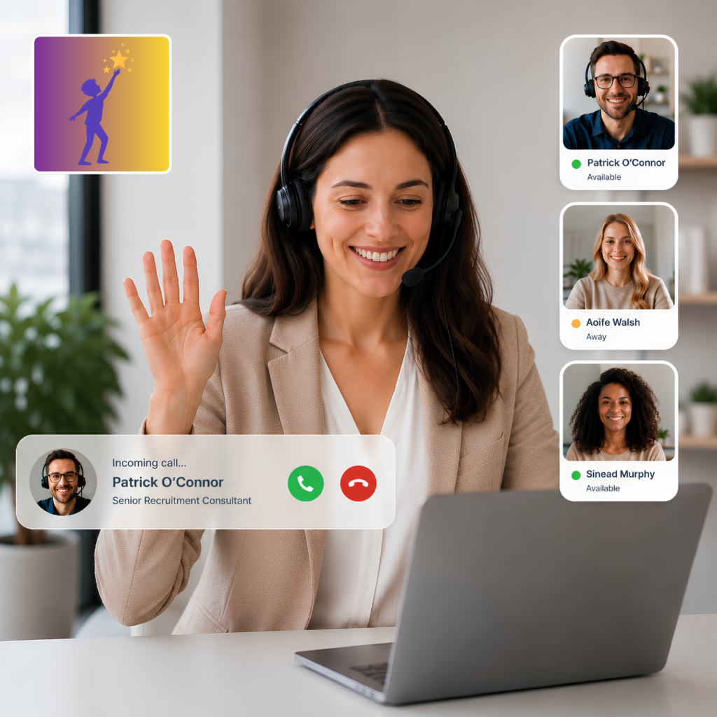 Recruitment agency phone system