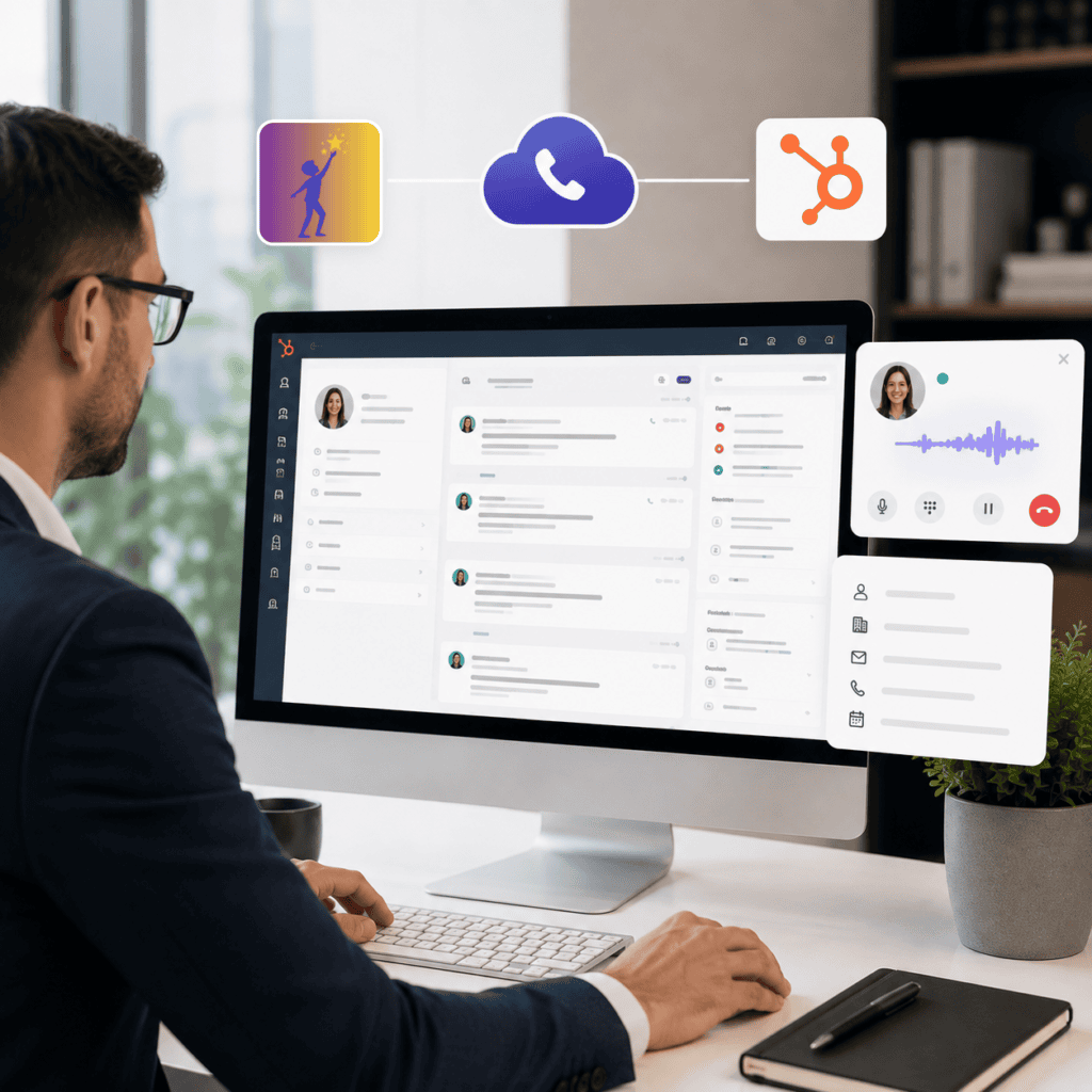 Dromlik HubSpot phone integration