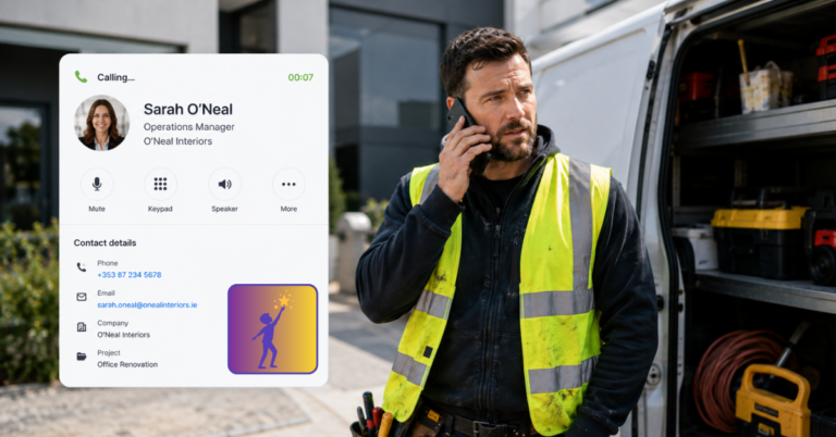 Phone system for Irish trades businesses